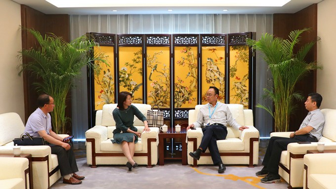 定西市委常委、宣傳部長陳月芳一行 到集團(tuán)公司推介洽談合作項目