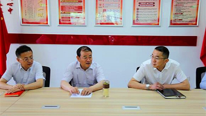 石培文董事長赴敦煌調研指導子公司工作