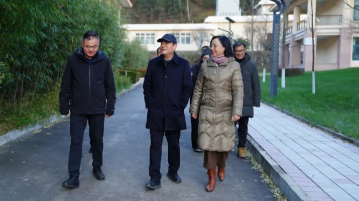 石培文董事長帶隊調研指導天水和諧園如驛部落冬季運營工作